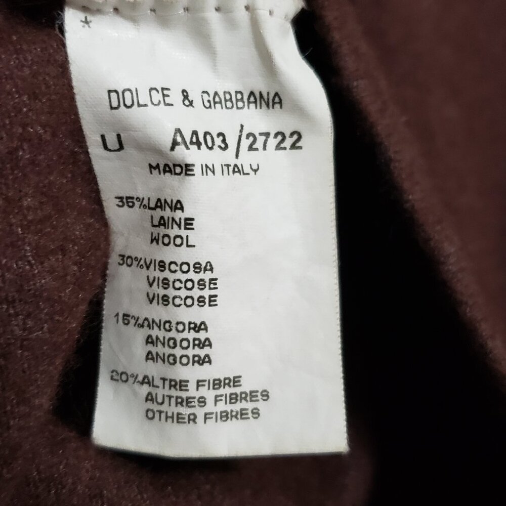 Dolce & Gabbana Angora/Wool Blend Top - Picture 8 of 9